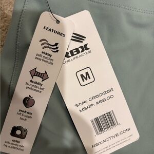 leggings from rbx in light blue color completely new has the tag